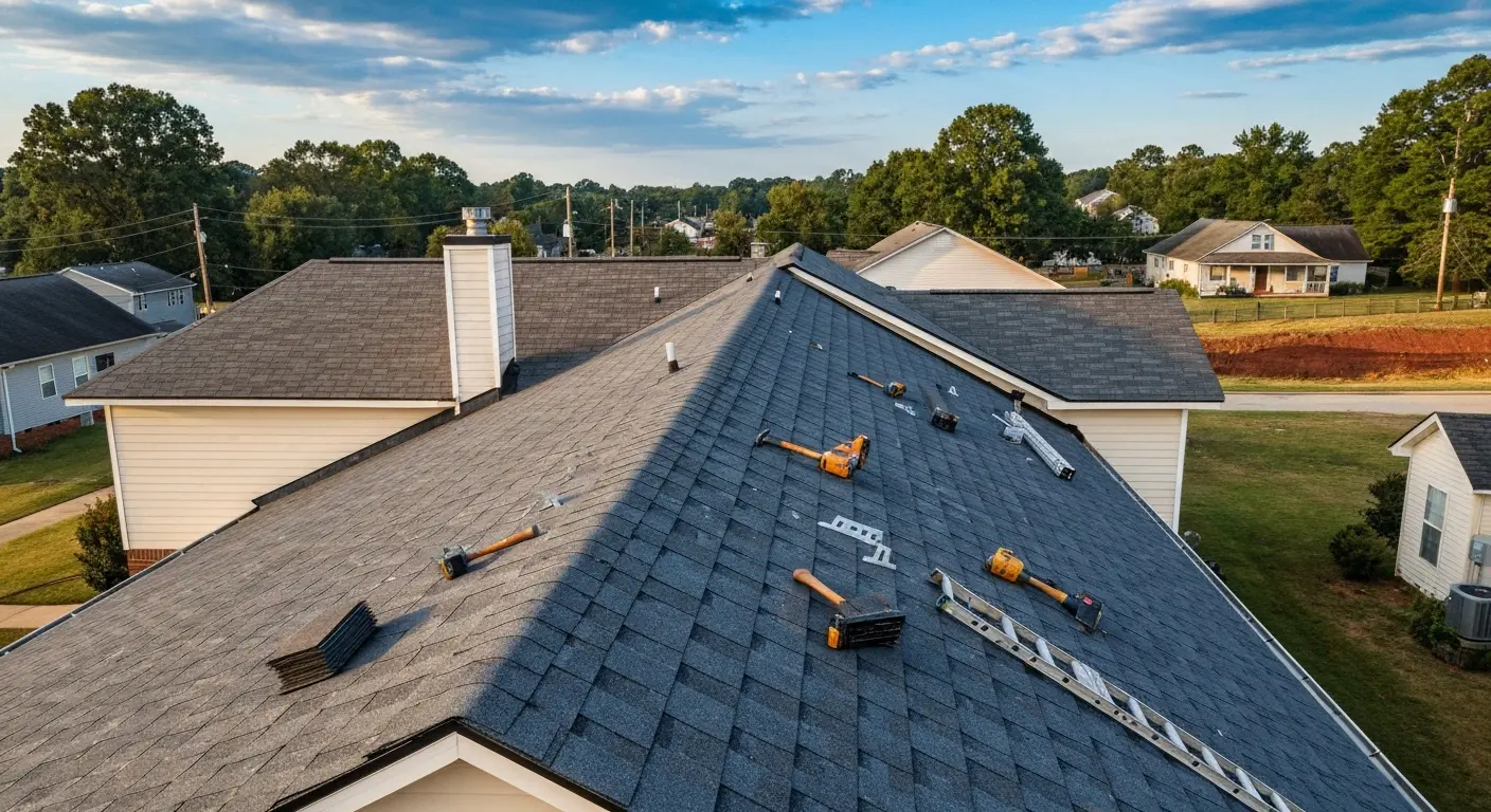 Roof replacement project