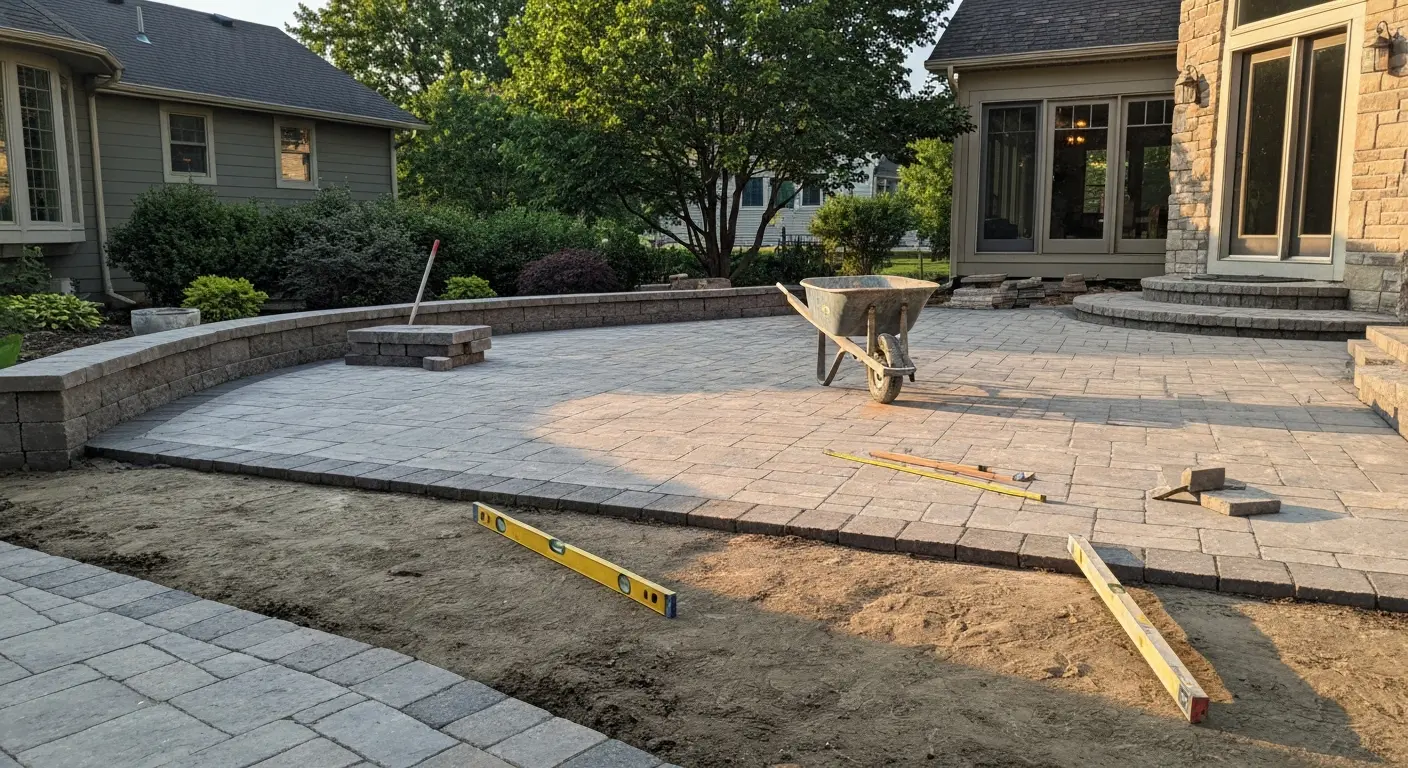 Patio and hardscape