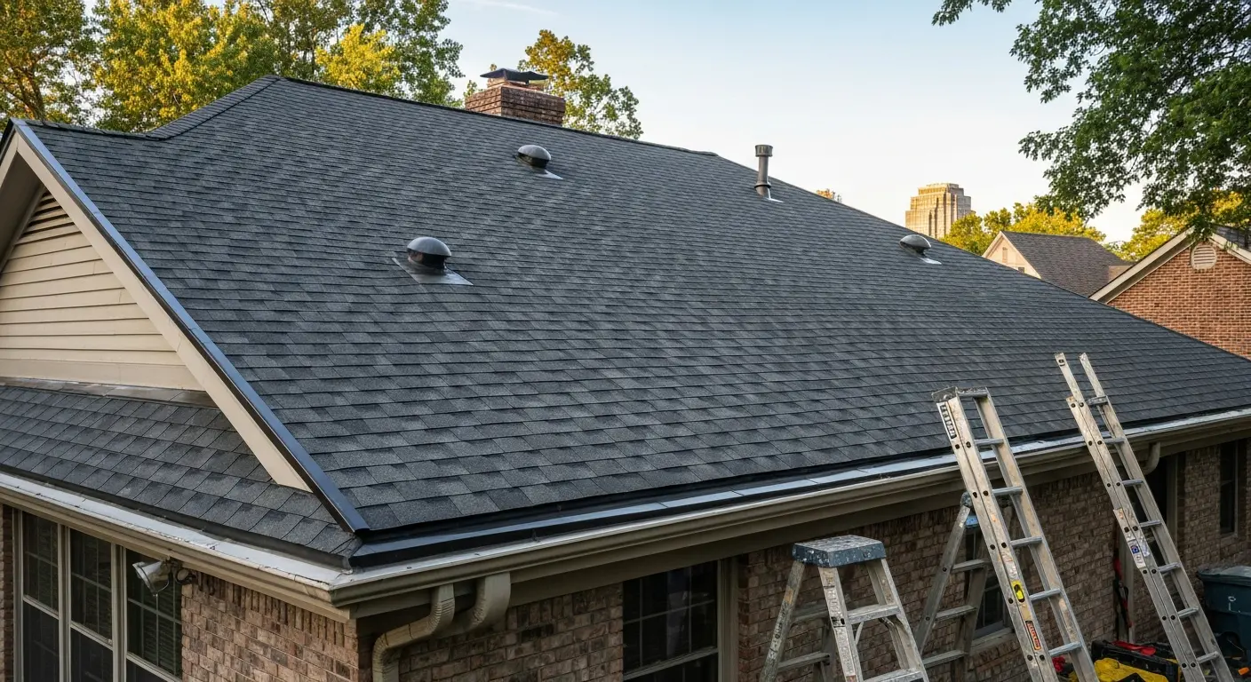 Full roof replacement in Charlotte