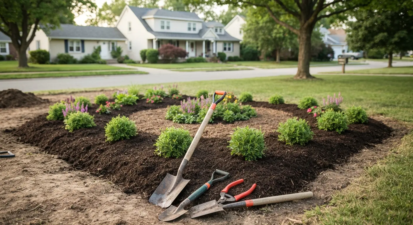 Garden bed planting