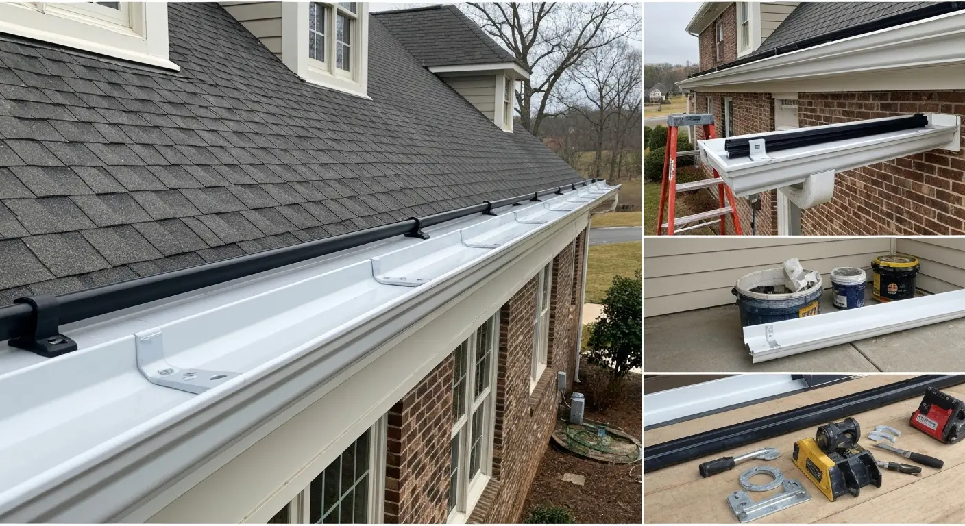 Gutter system installation