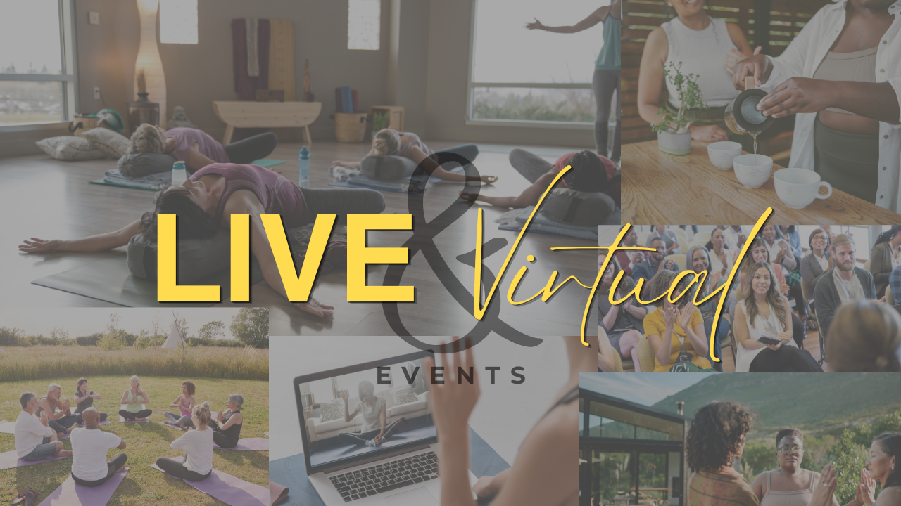 Live and Virtual Wellness Events