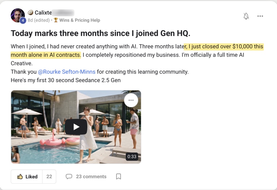 Community post: over 10,000 dollars in a month, three months in