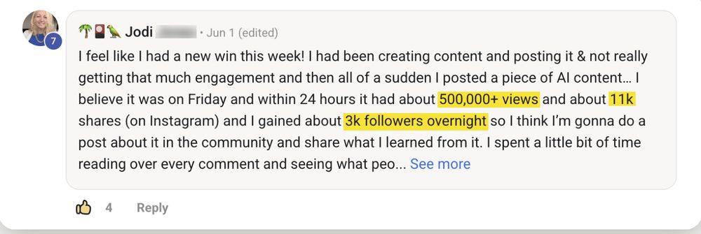 Community post: 500,000 views and 3,000 followers overnight