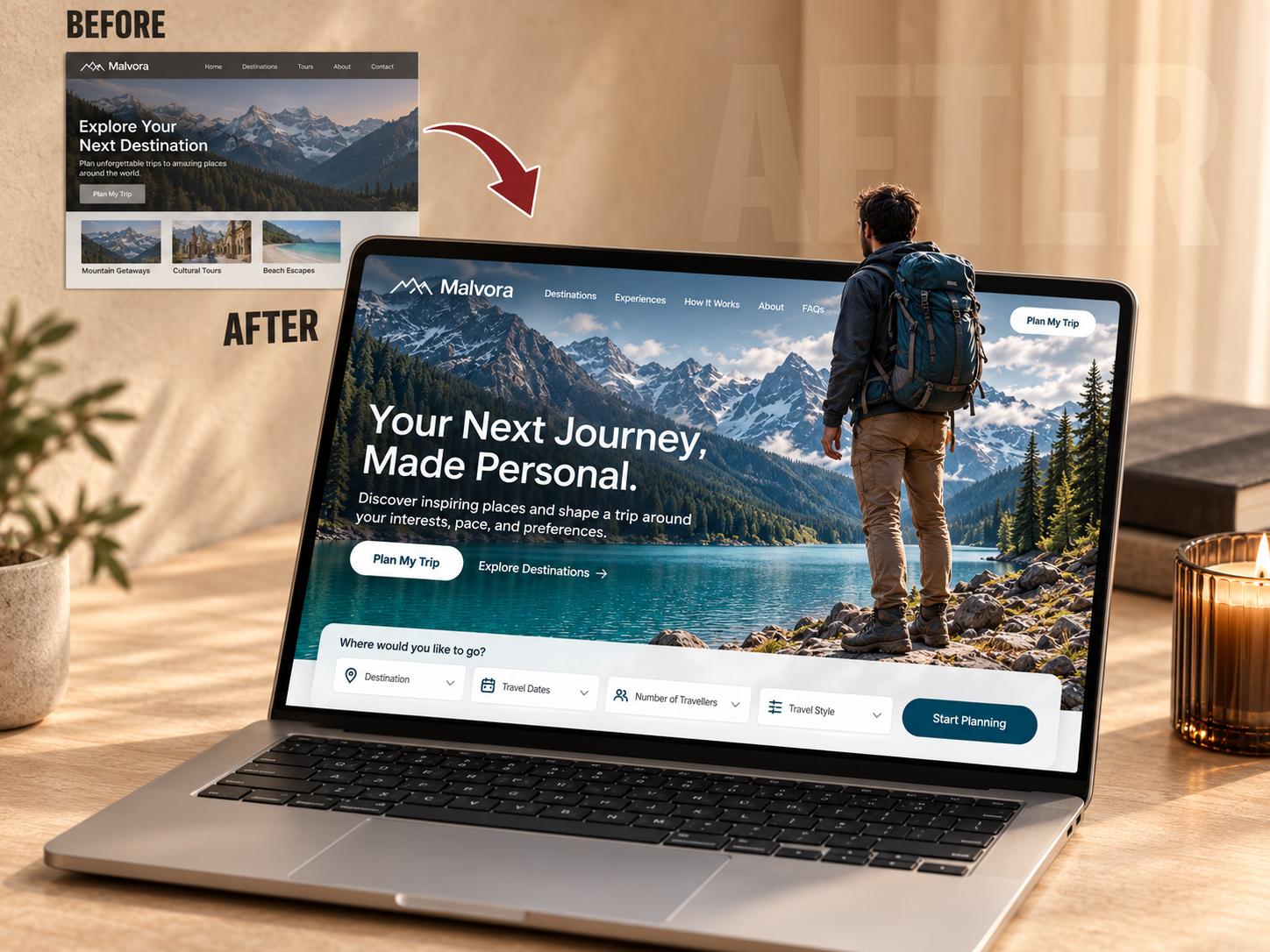 A New Journey in Web Design, Websites