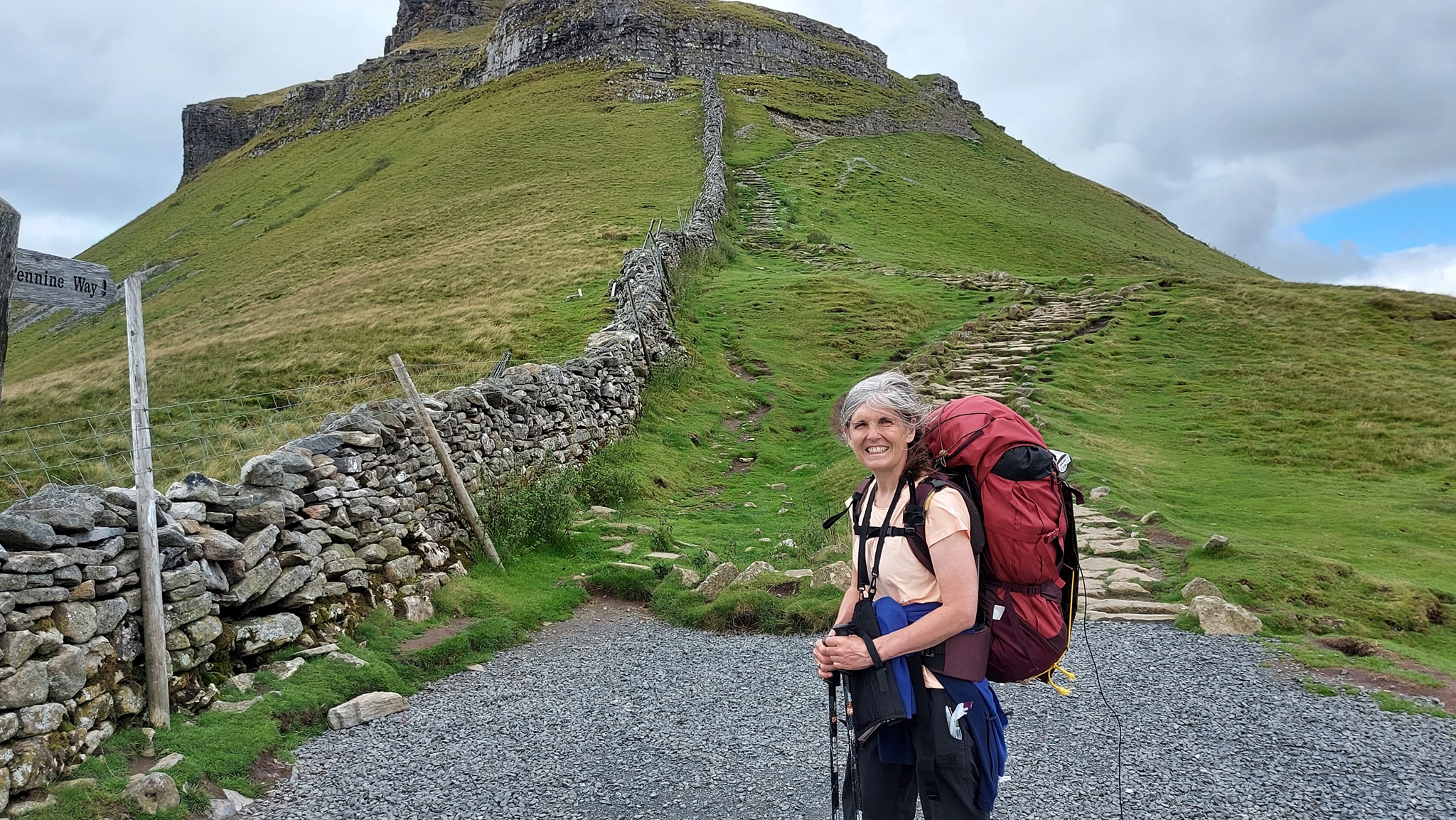 Jo Brown walking the Pennine Way solo burnout recovery