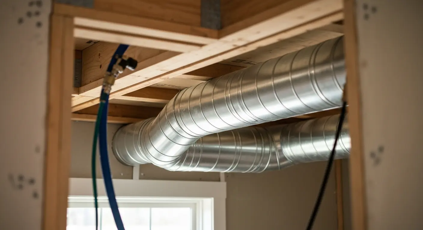 Residential air duct cleaning