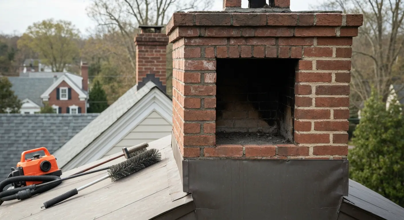 Chimney cleaning service