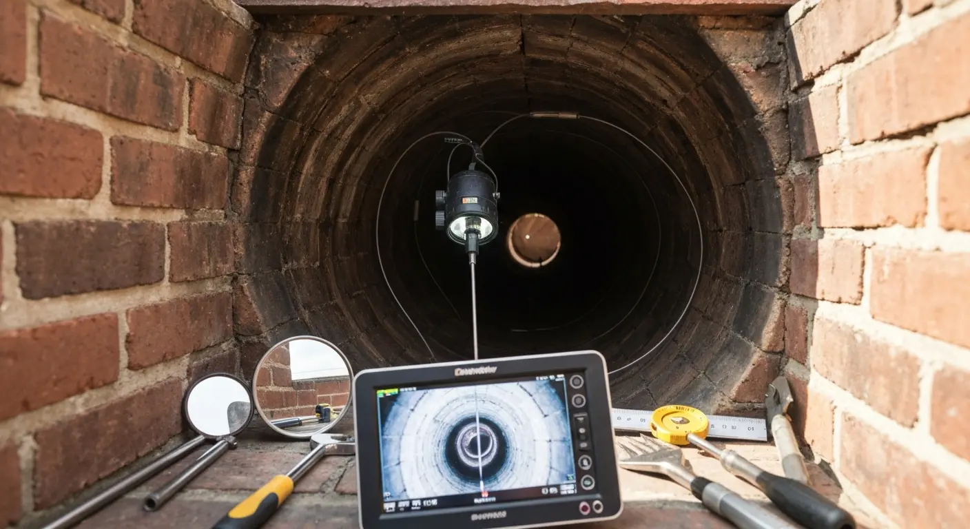 Chimney inspection service