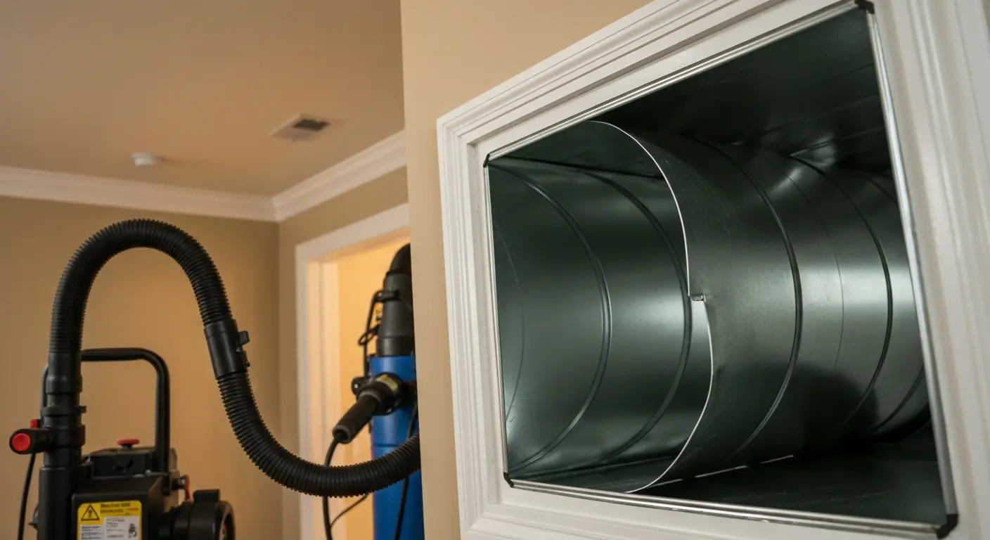 Residential duct cleaning in Owings Mills home