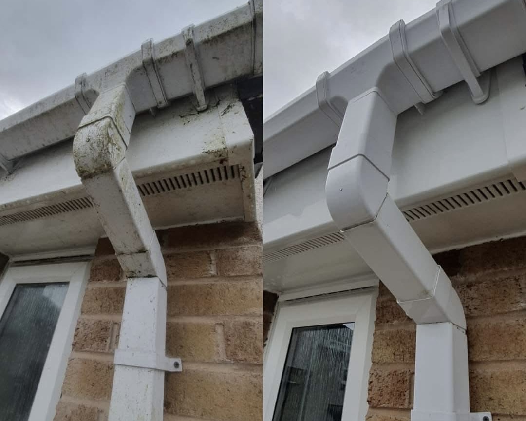 gutter cleaner fareham