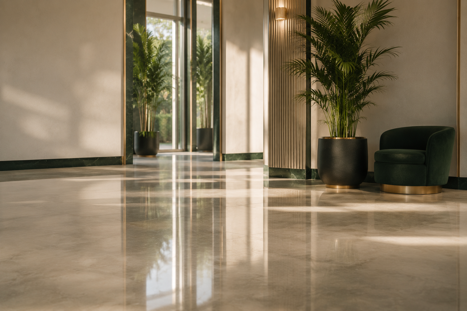 Detalle de un acabado impecable con reflejos limpios