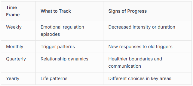 Tracking Your Emotional Healing Progress Tracking Your Emotional Healing Progress