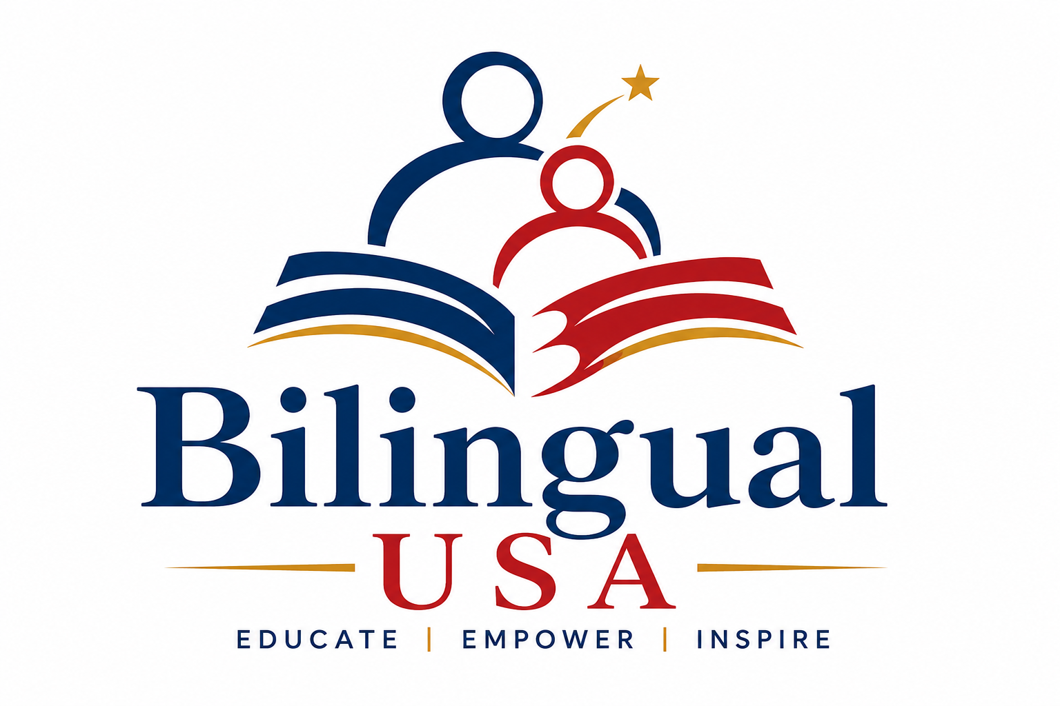 Bilingual USA logo