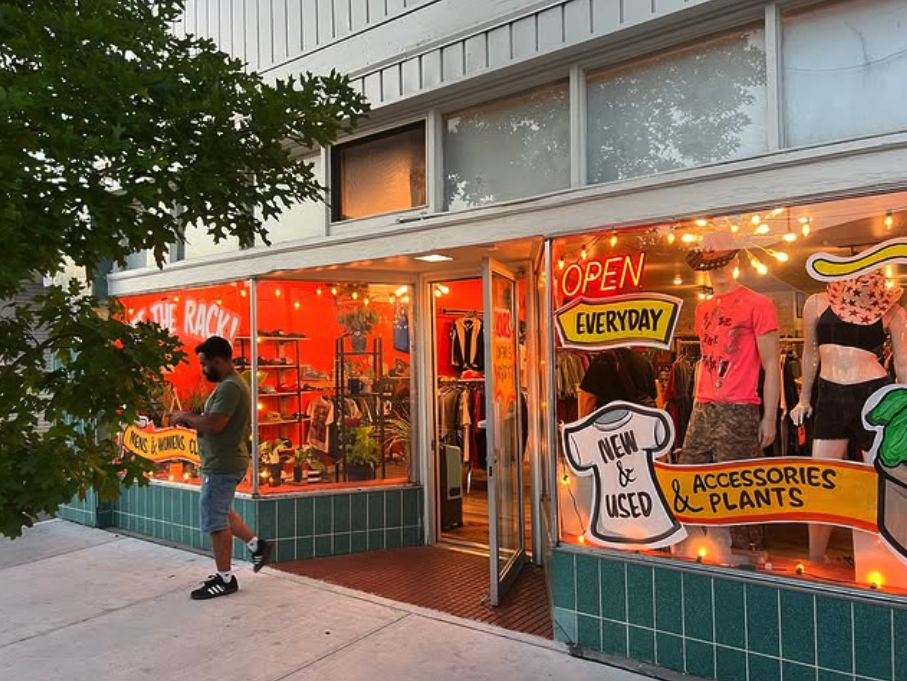 Curated vintage clothing at Off The Rack Vintage Studio