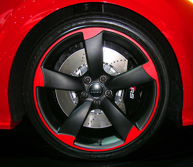 Powder Coated Audi Wheels