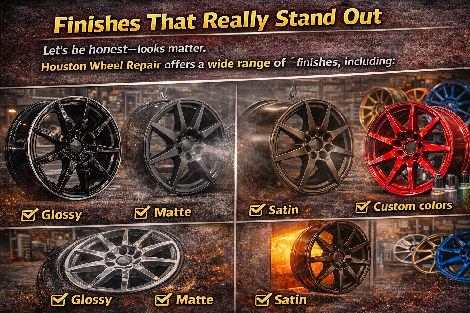 powder coat finishes