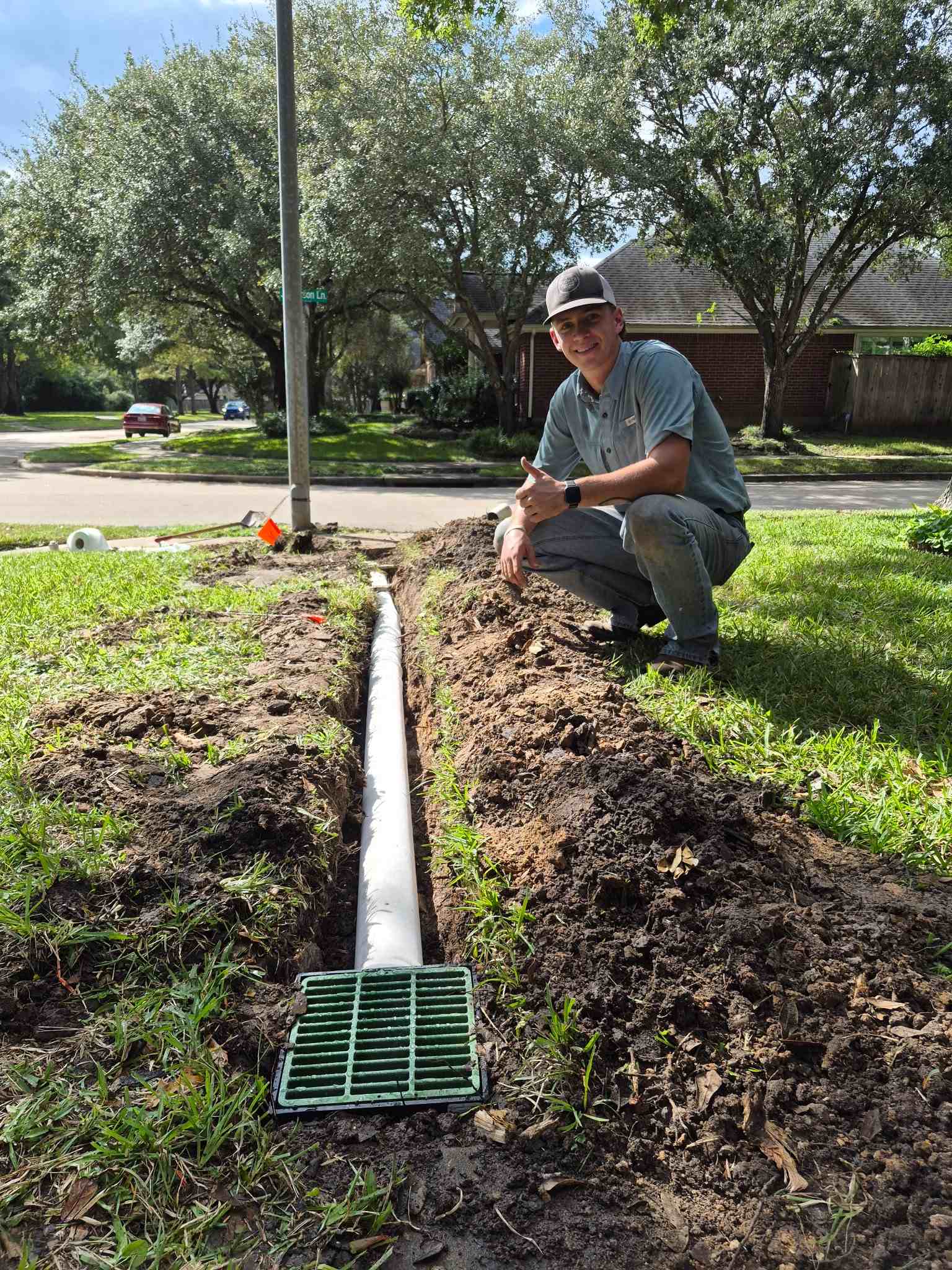 Drainage in Katy