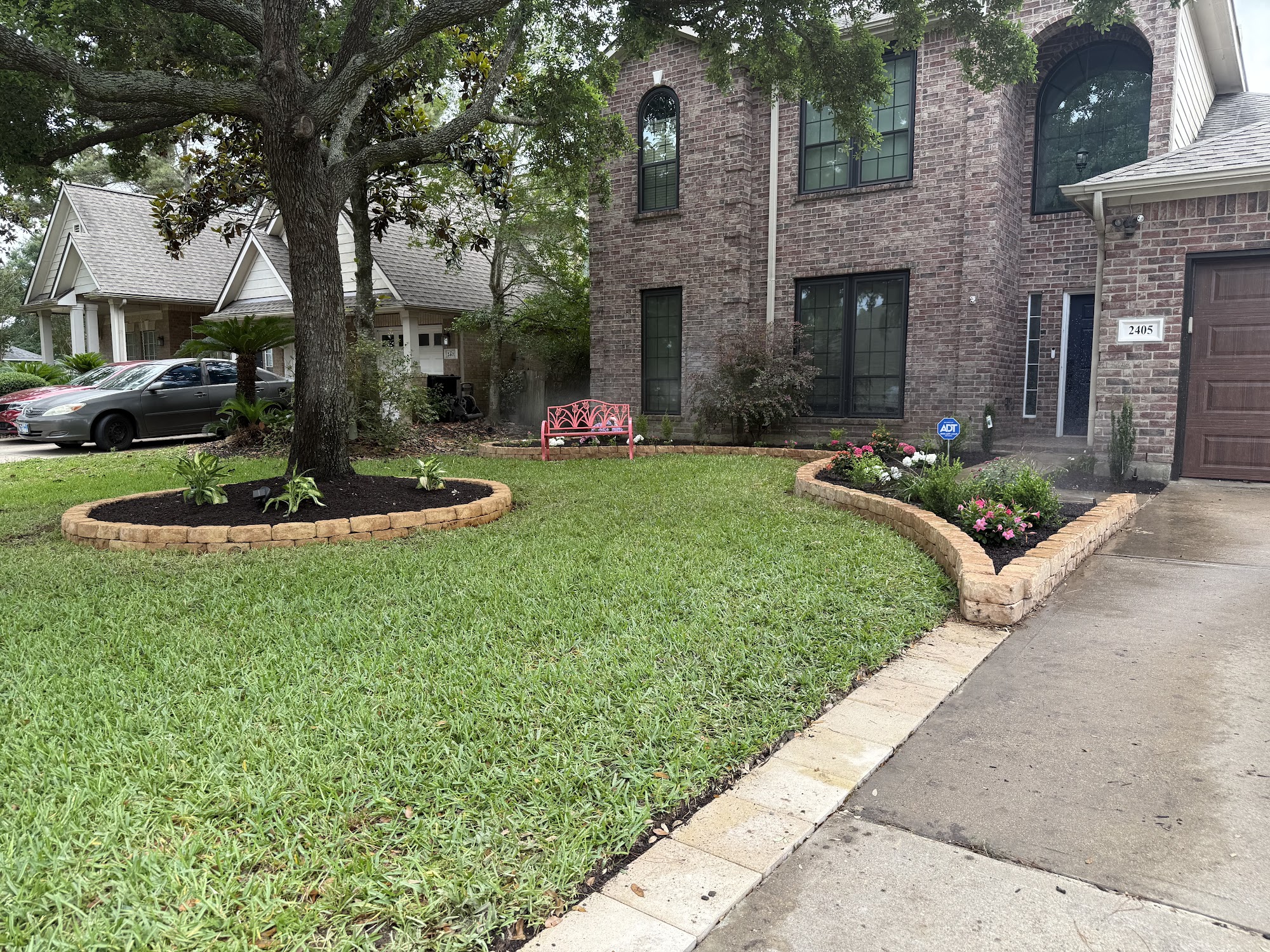 Fire Pit Installation in Katy