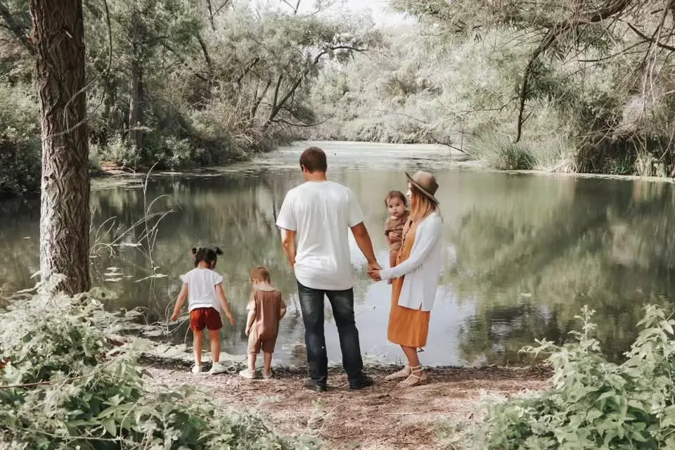 Tanner Krabill and family