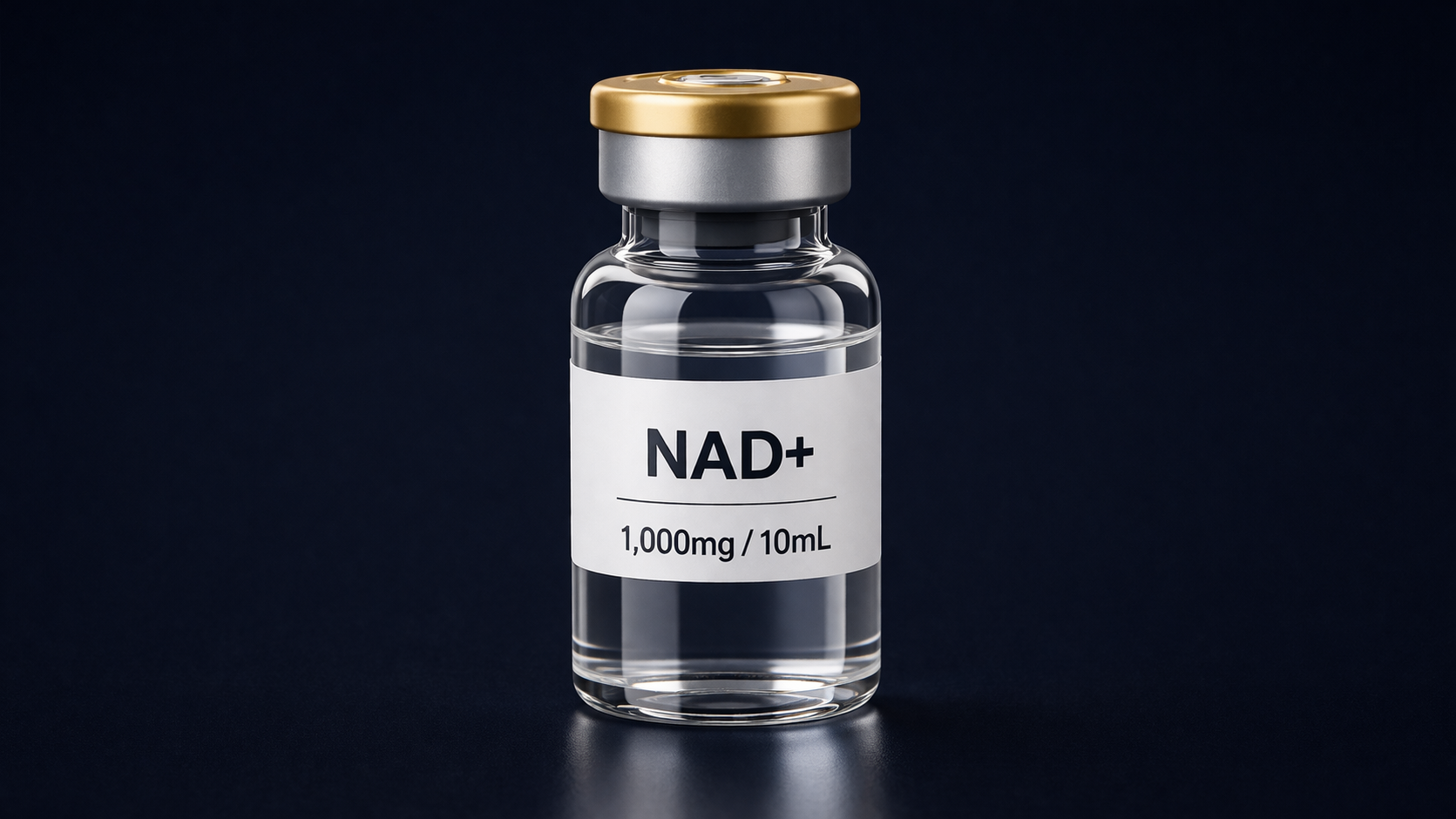 NAD+ pharmaceutical vial