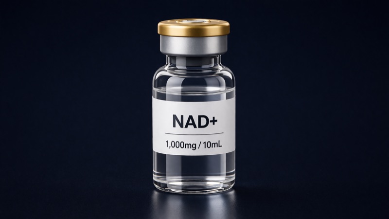 NAD+ 1,000mg pharmaceutical vial