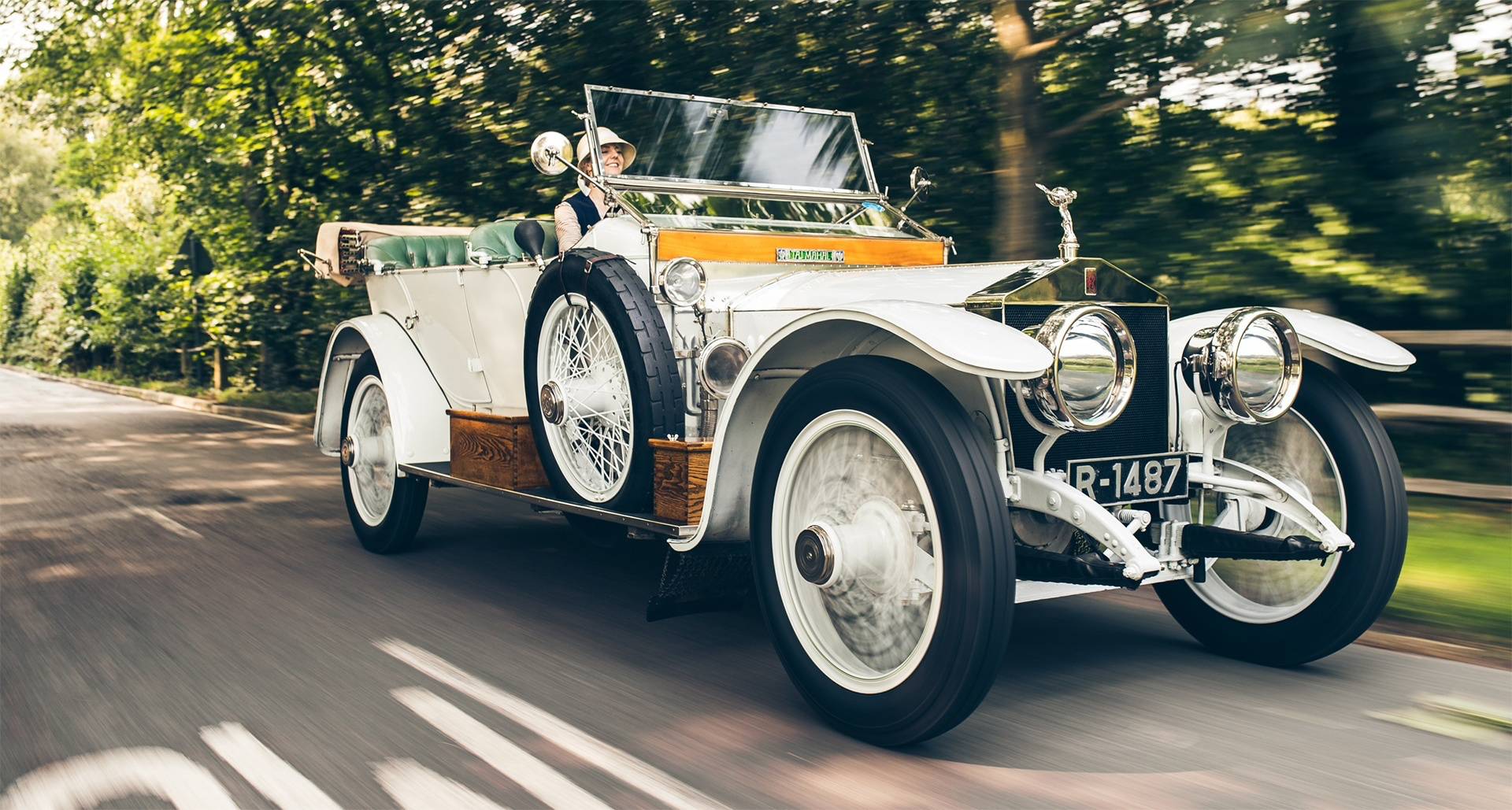 Rolls Royce Silver Ghost at Chiddingfold Village Fete