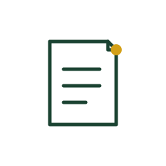 Document icon representing the Superhero Handbook report