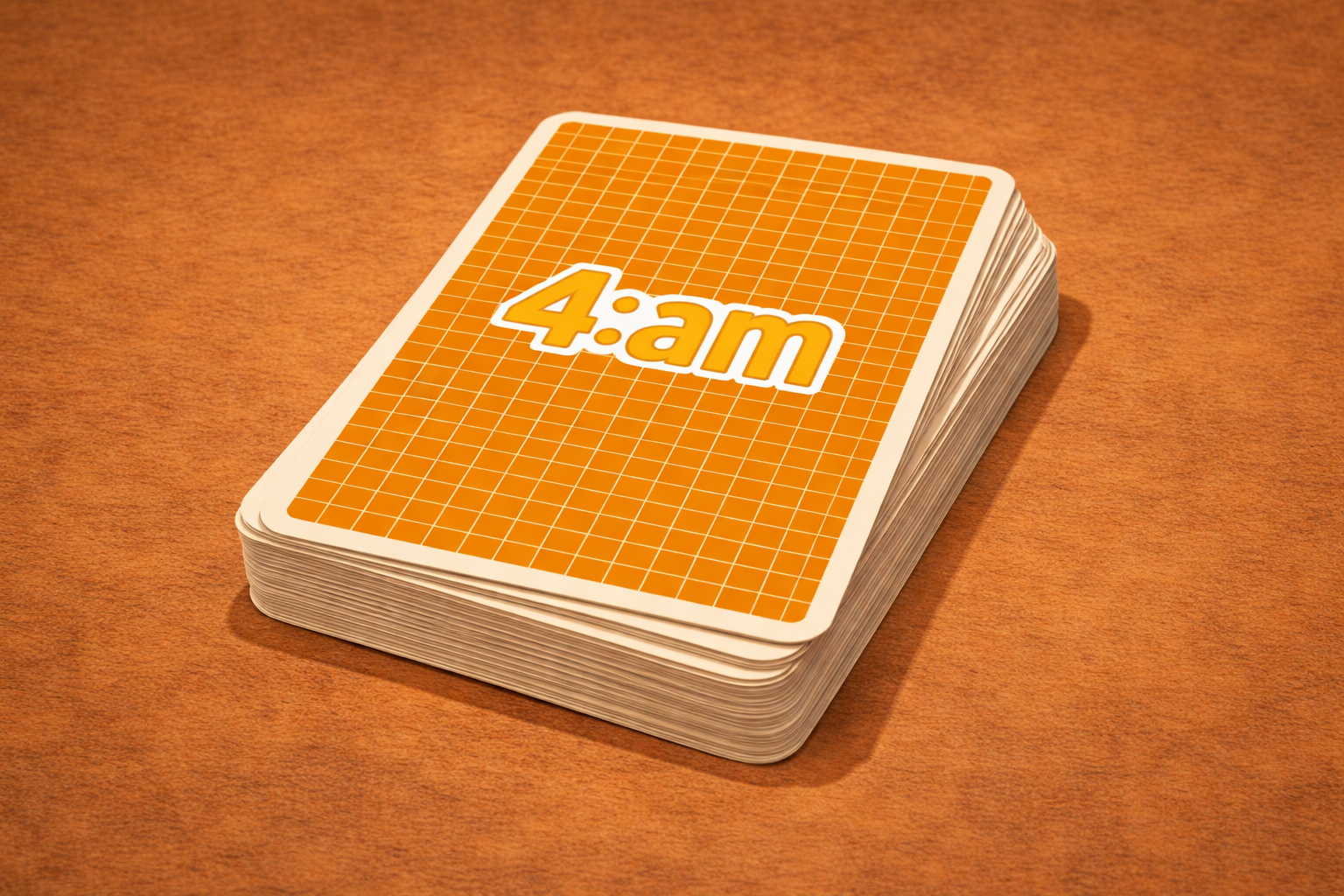 Take the selected Instruction Cards from every player, add them to the Game Deck, and shuffle thoroughly. Now place the pile face down in the middle of the players.