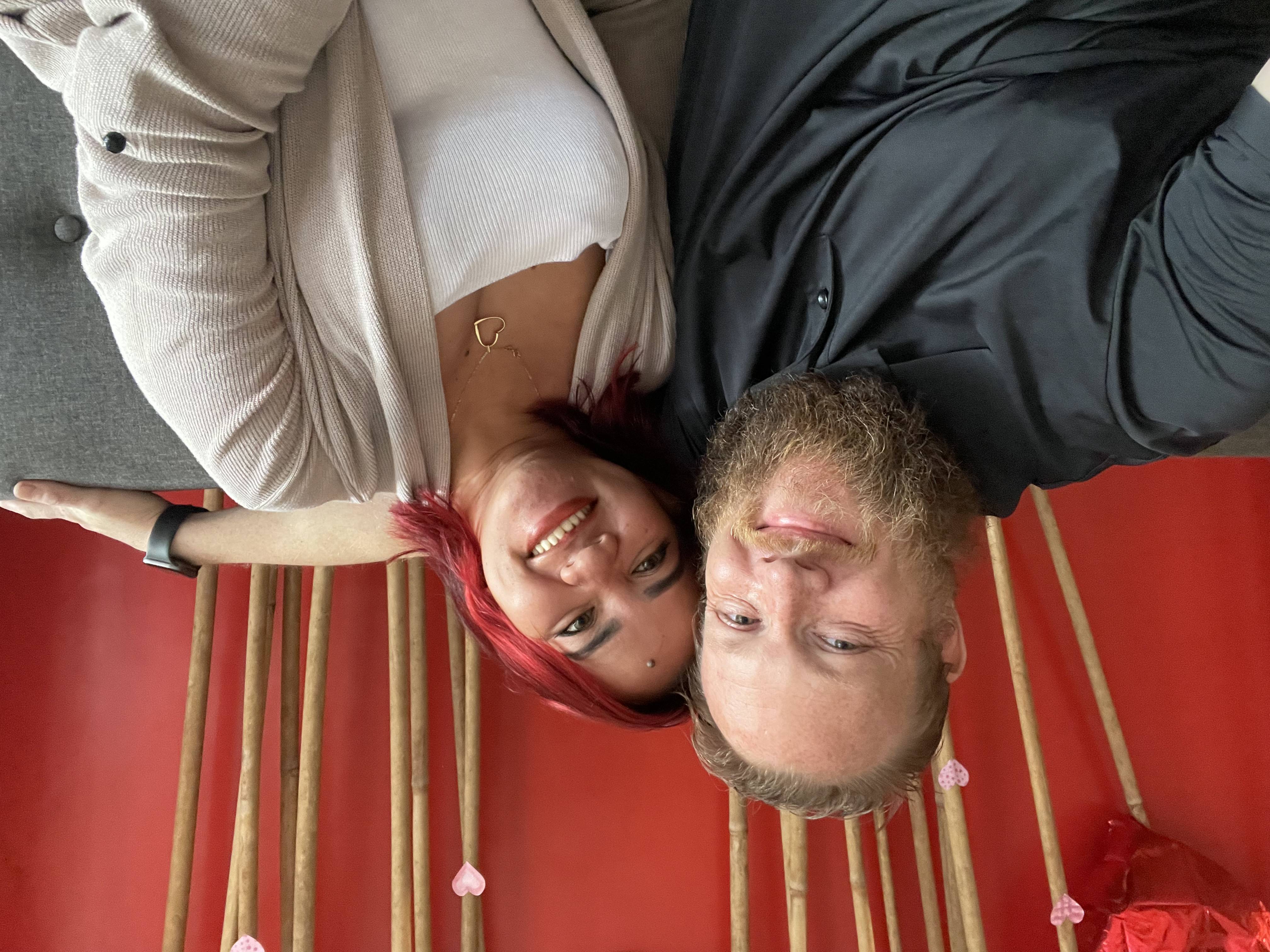 Jeremy and Maricel together when Jeremy first arrived in the Philippines.
