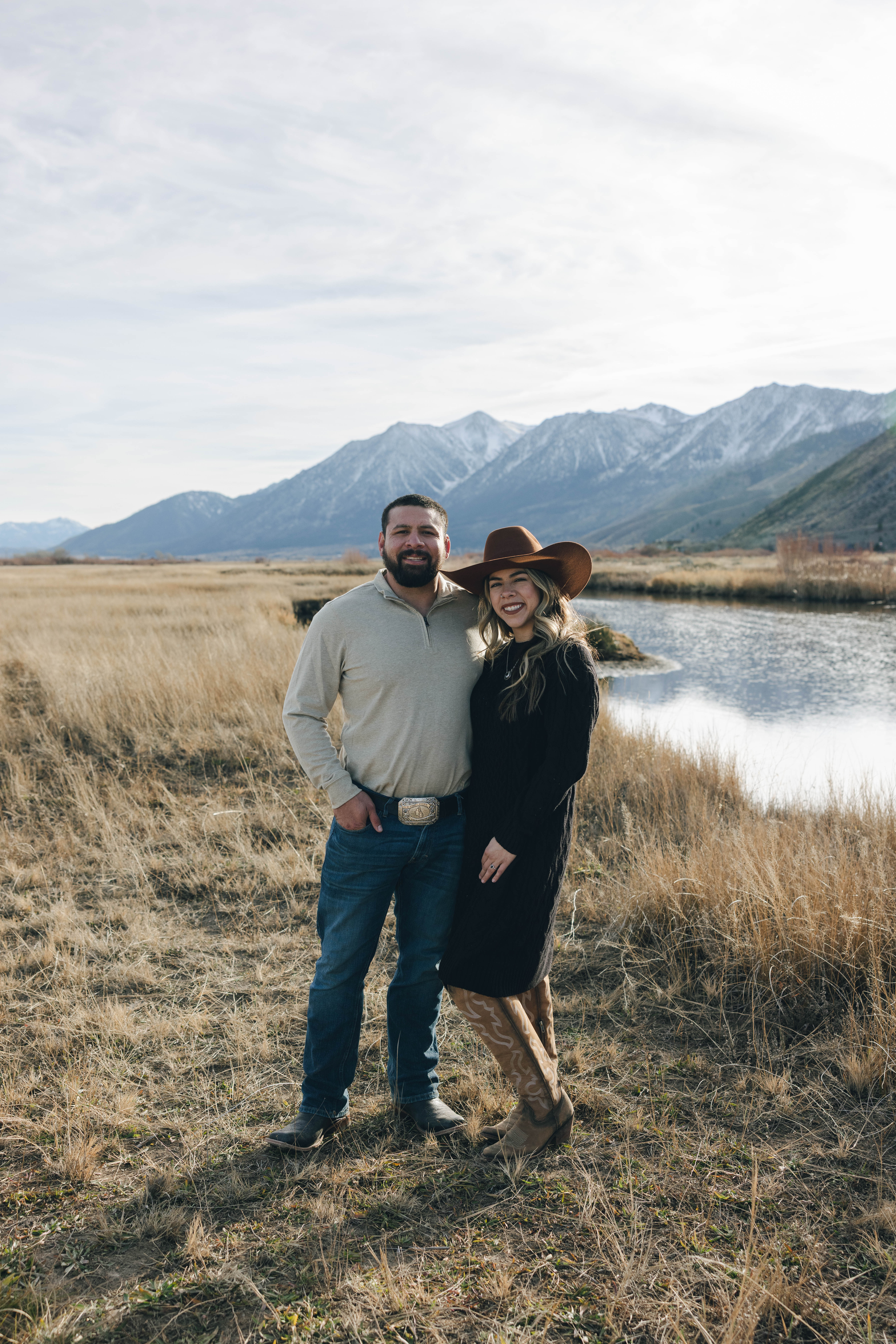 High Desert Digital founders in Northern Nevada landscape