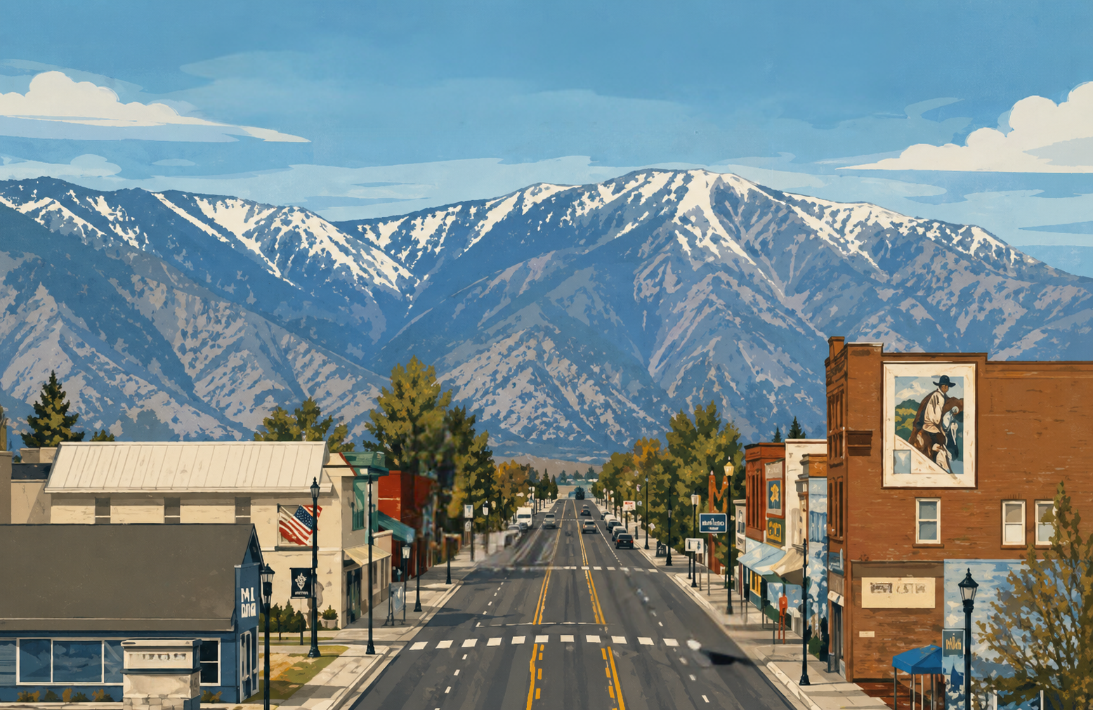Sierra Nevada / High Desert landscape