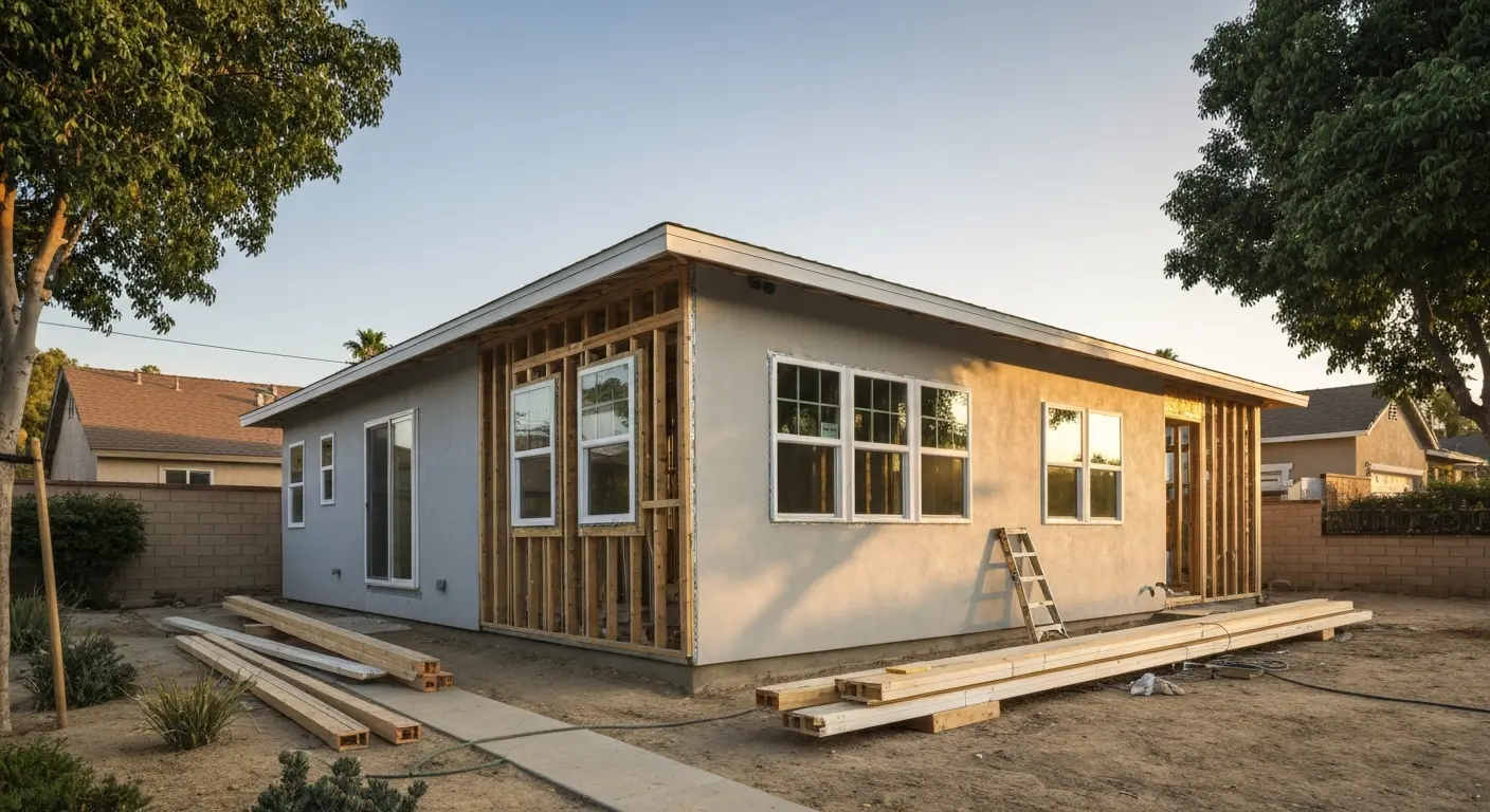 ADU addition in Winchester
