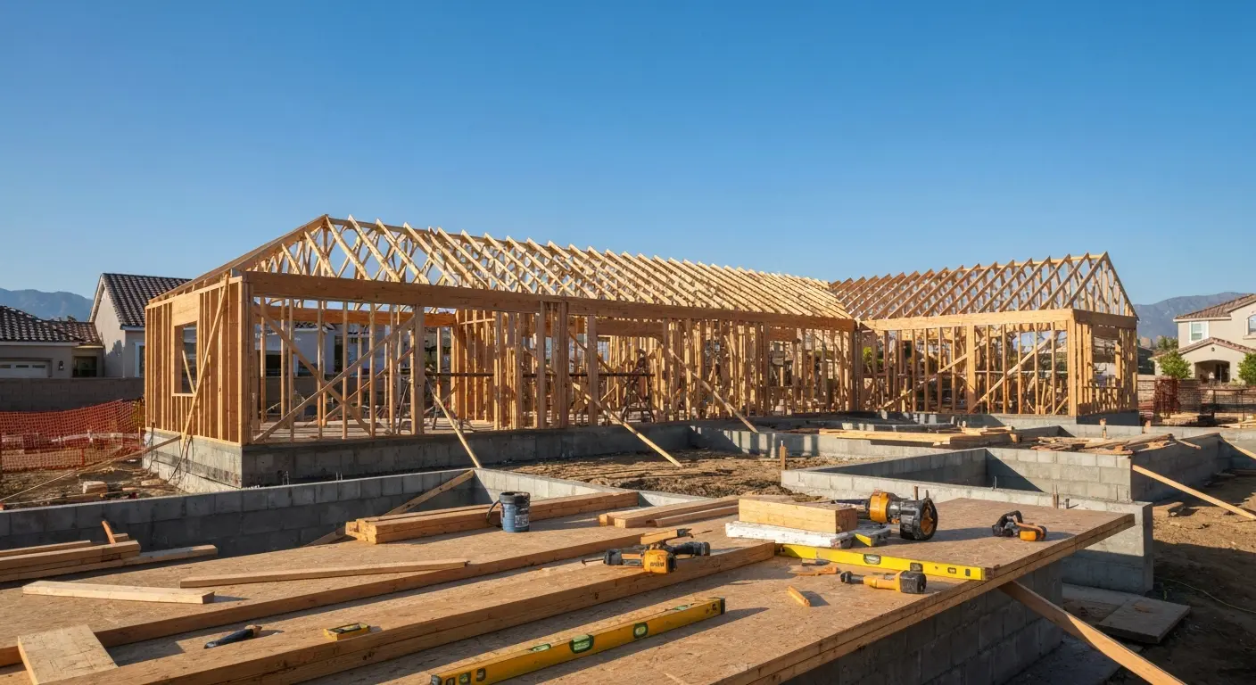 Residential construction project
