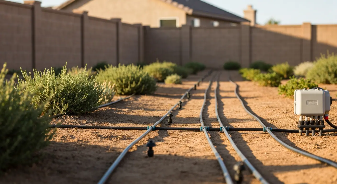 Irrigation system installation