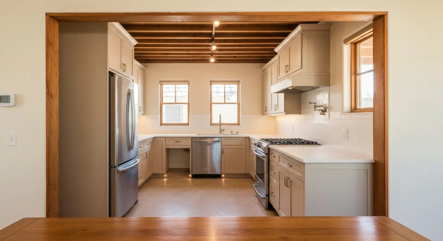 Modern kitchen remodel in Riverside