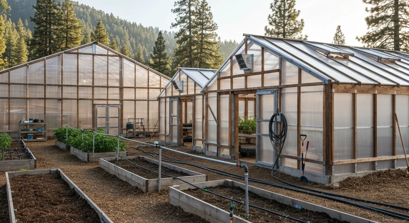 Greenhouse and farm structure