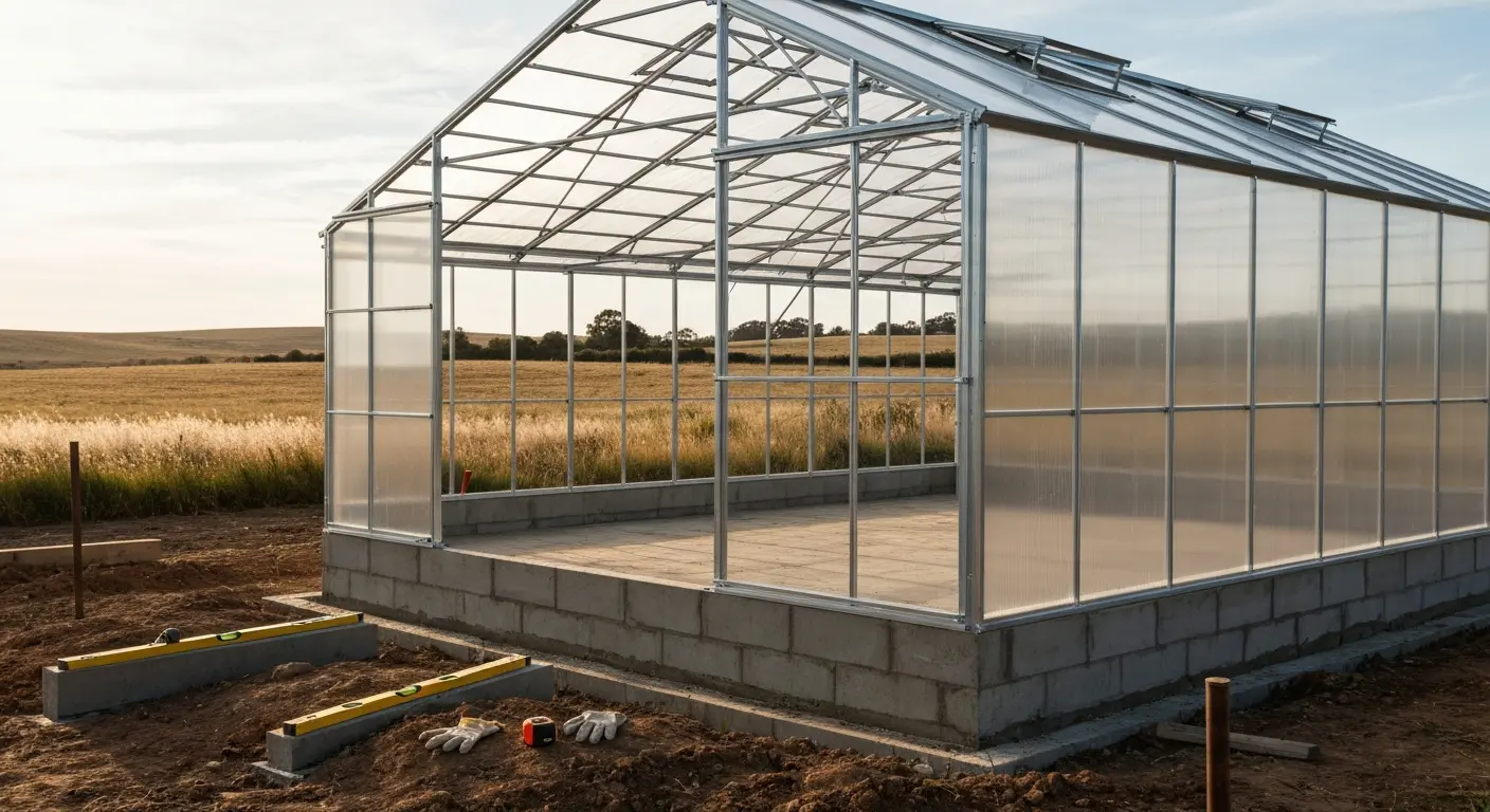 Farm construction project