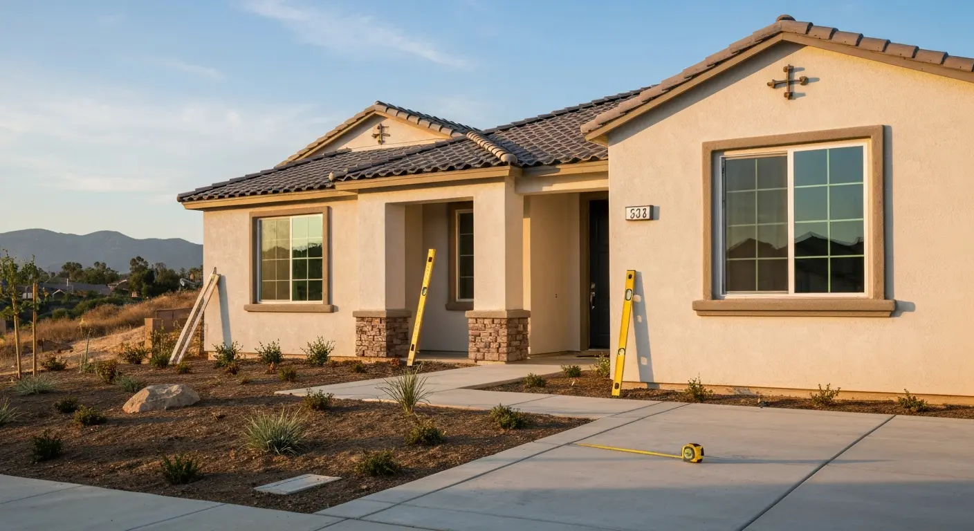 Ground-up construction home in Corona