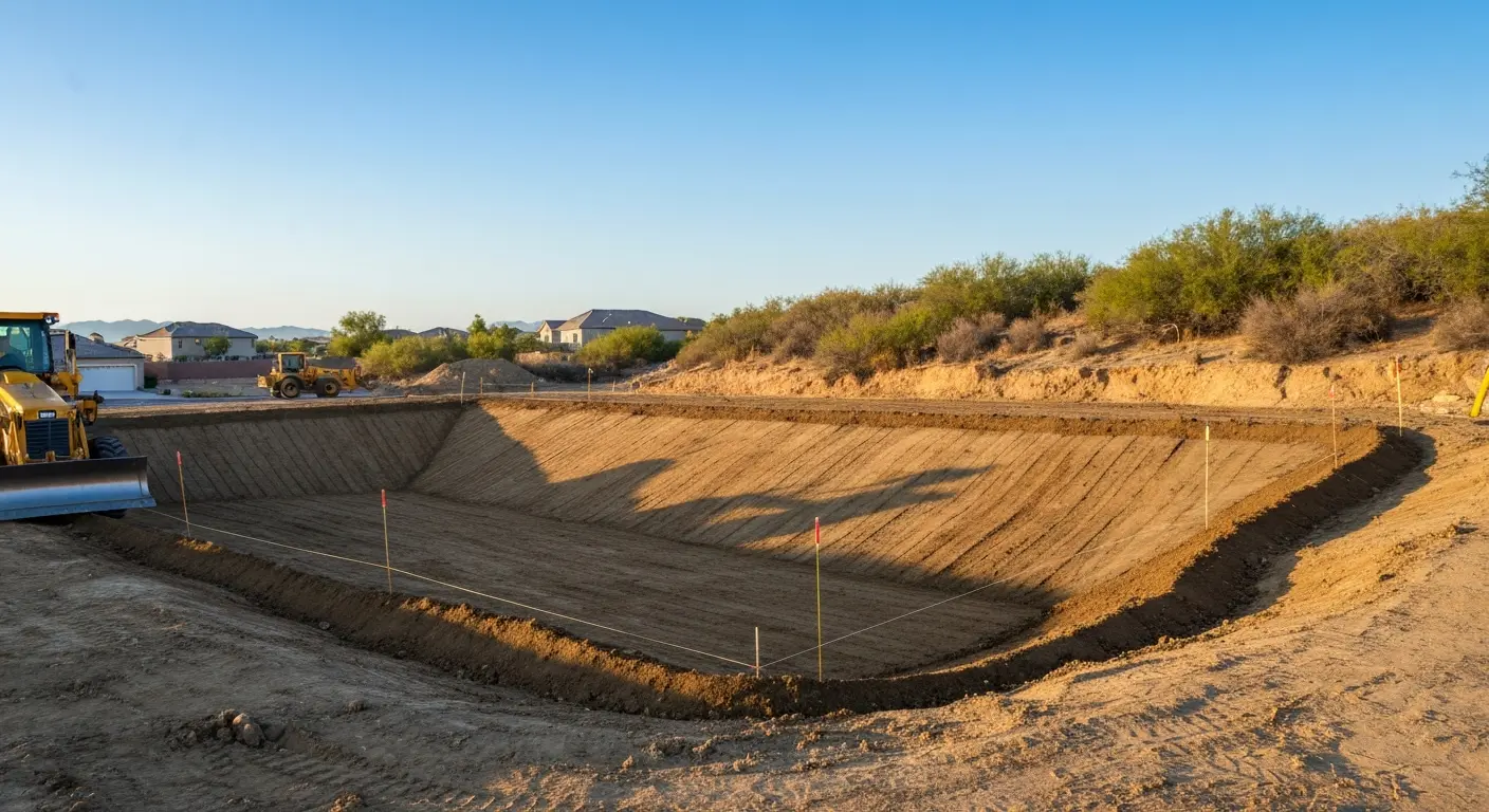 Residential grading project