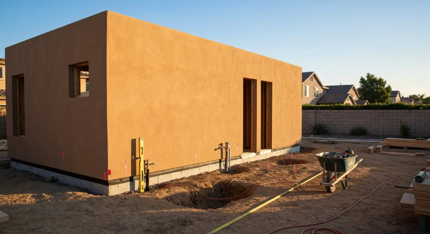 ADU construction project