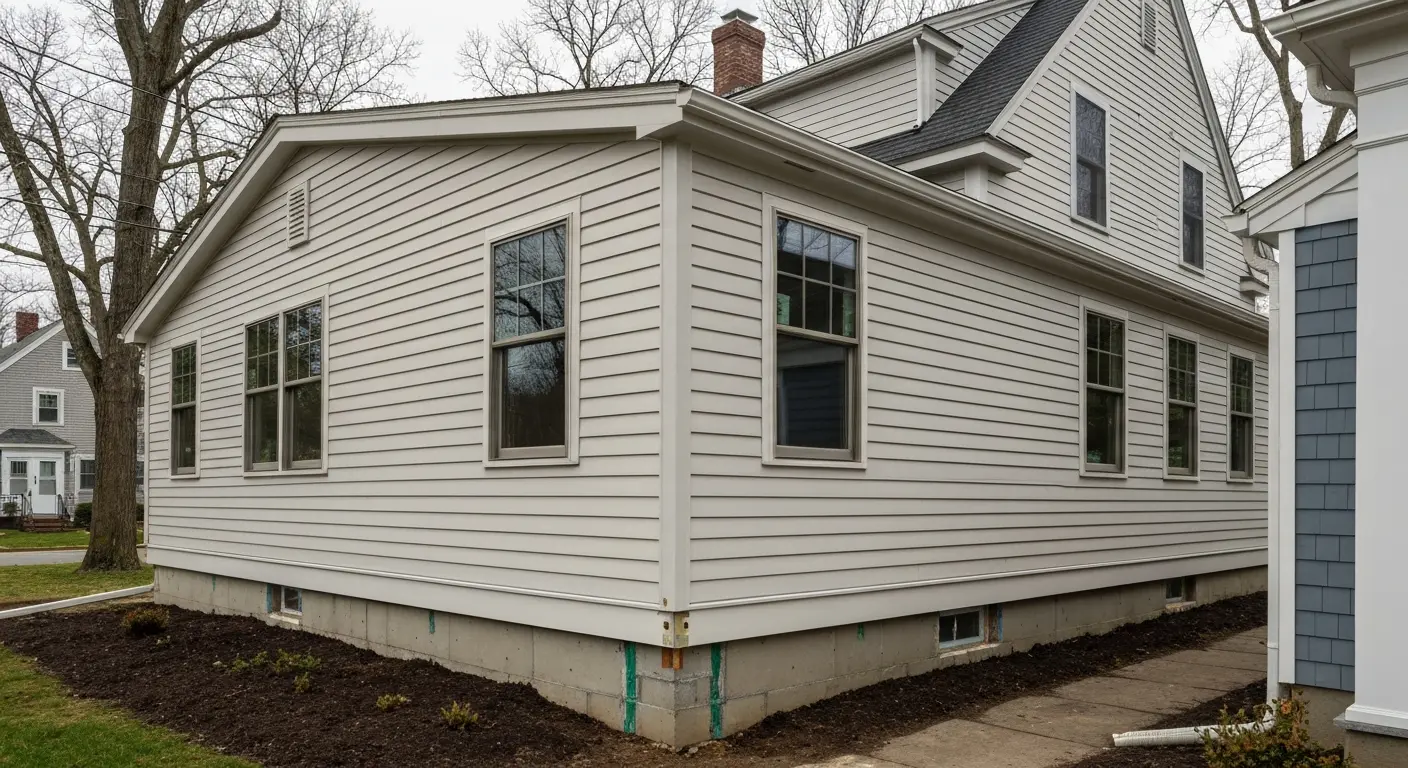 Room addition exterior