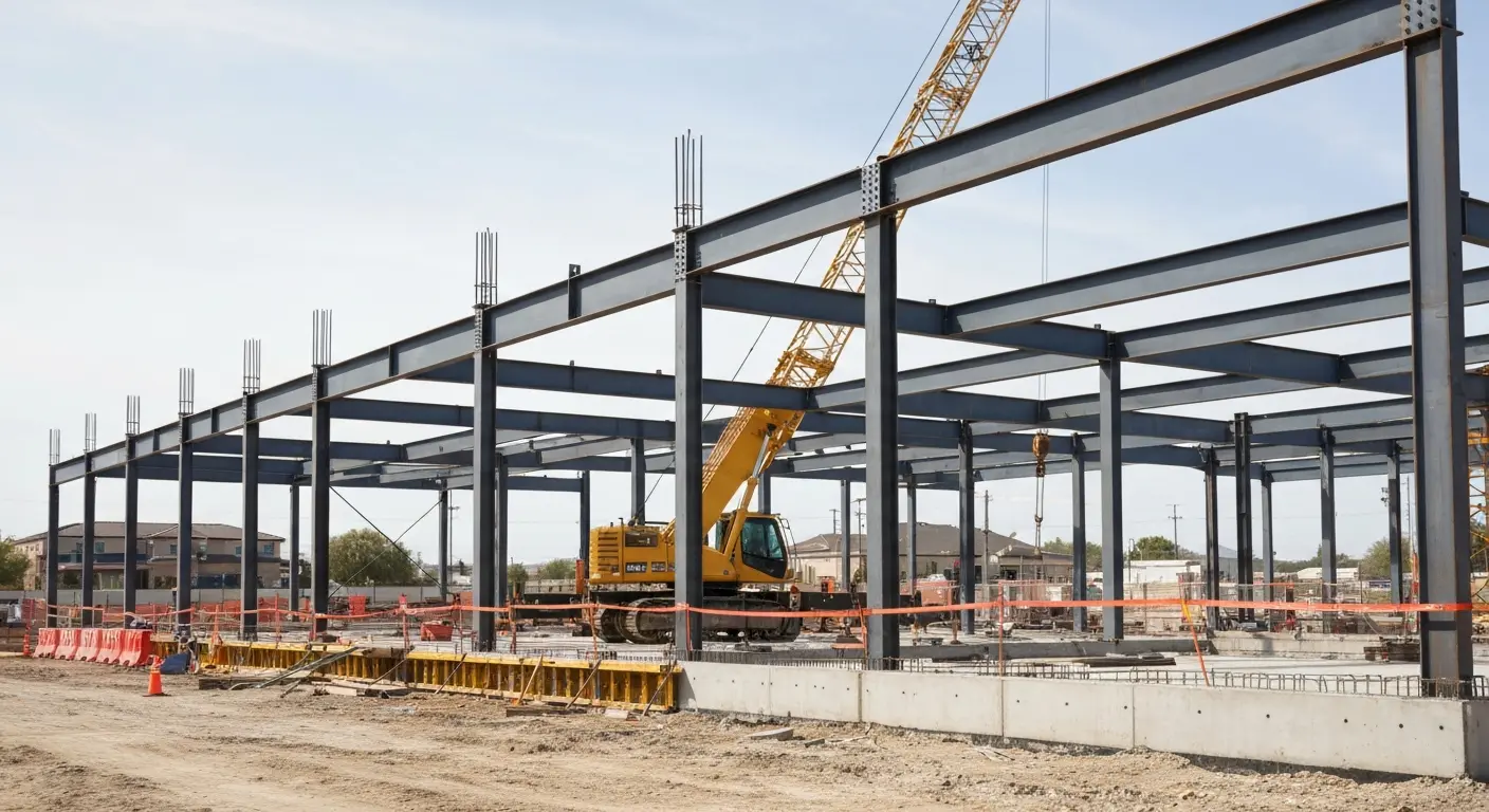 Commercial construction project
