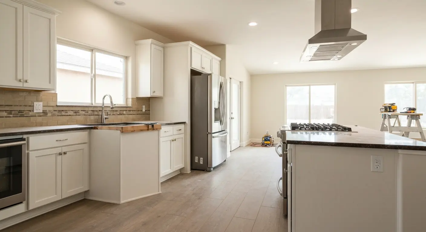 Modern kitchen renovation