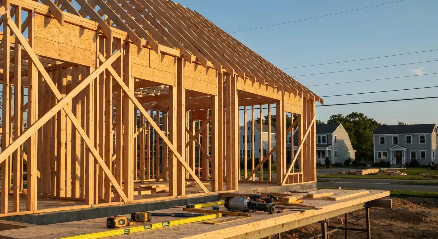 Ground-up home construction in Winchester