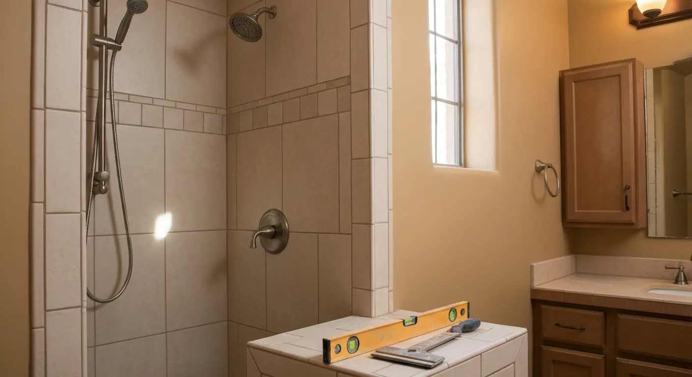 Shower and tub installation in Tucson