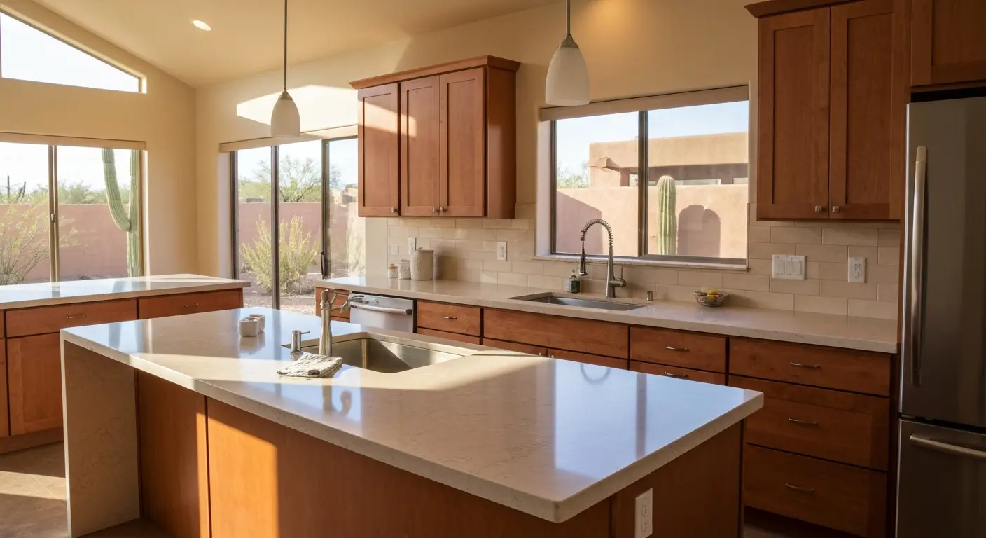 Kitchen remodeling example