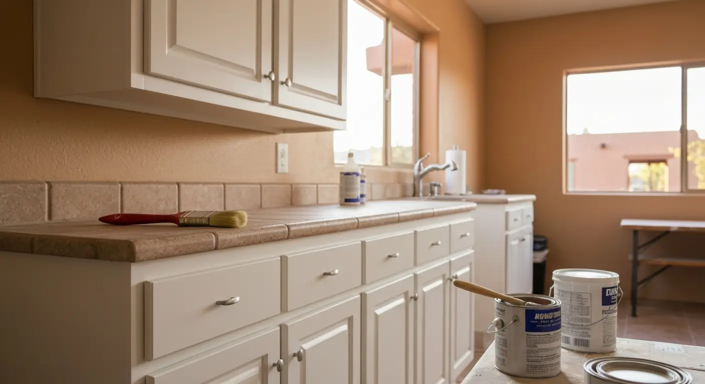 Cabinet painting project