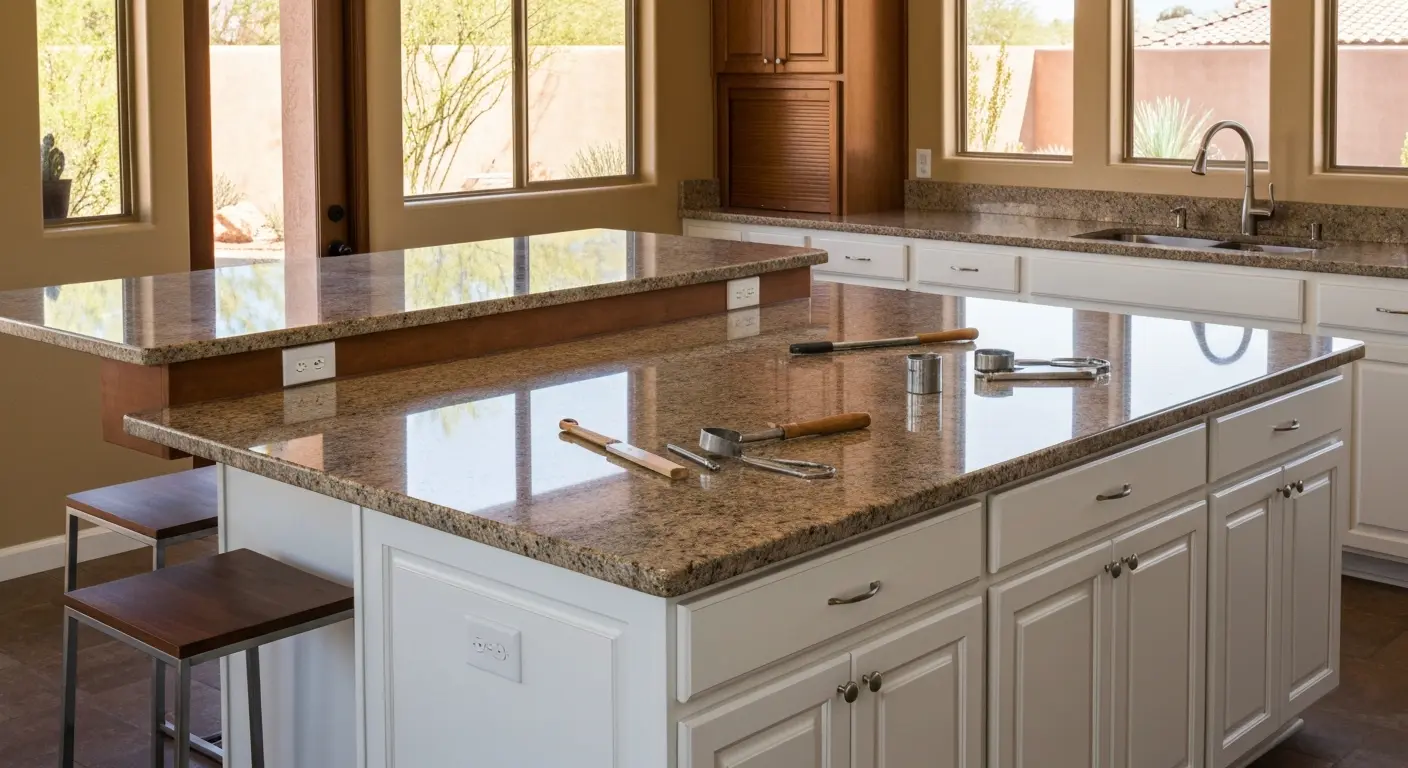 Kitchen island design and installation