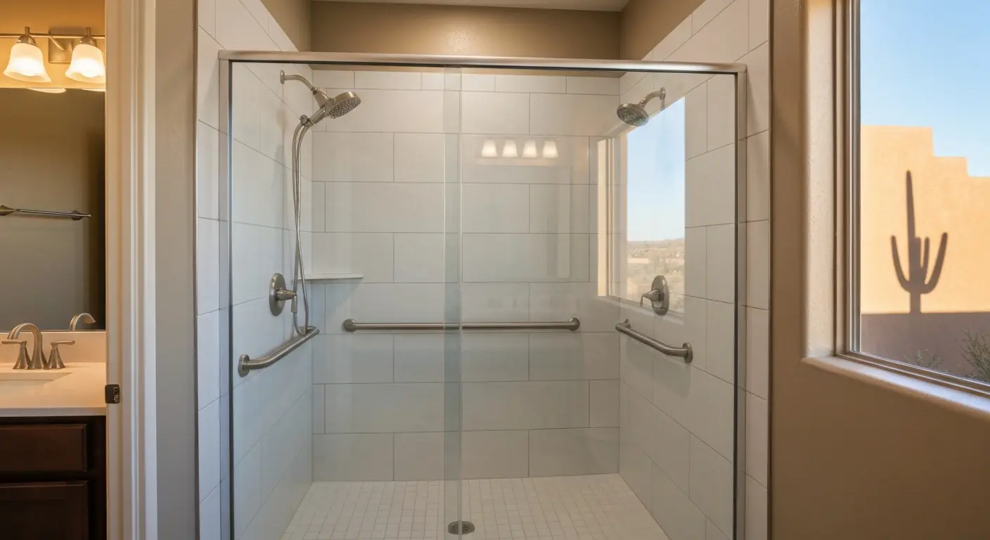 Tub to shower conversion